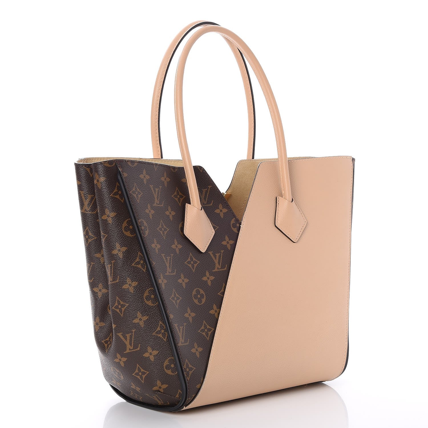 Louis Vuitton Calfskin Monogram Kimono Tote Dune 3 of 6