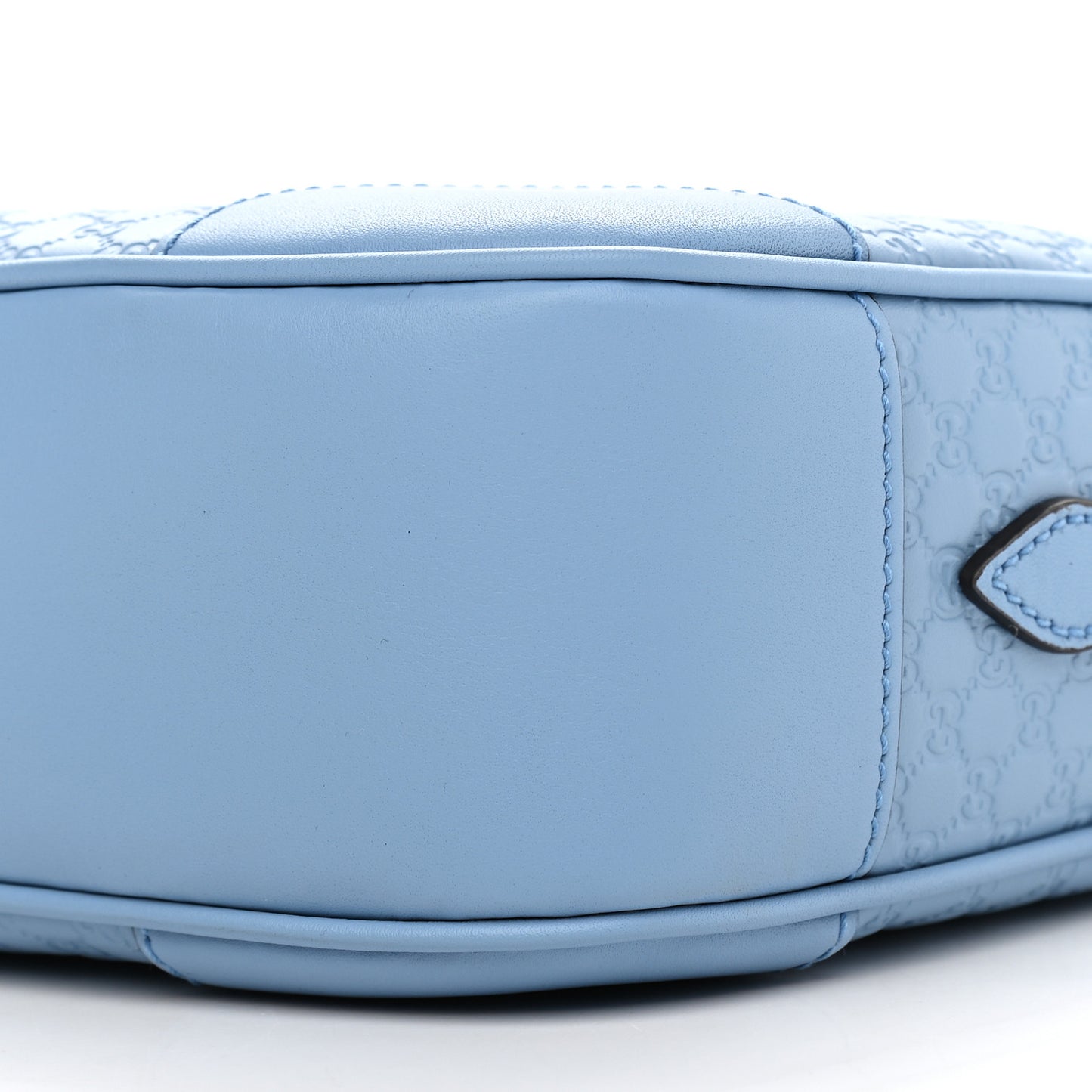Microguccissima Mini Bree Messenger Bag Mineral Blue