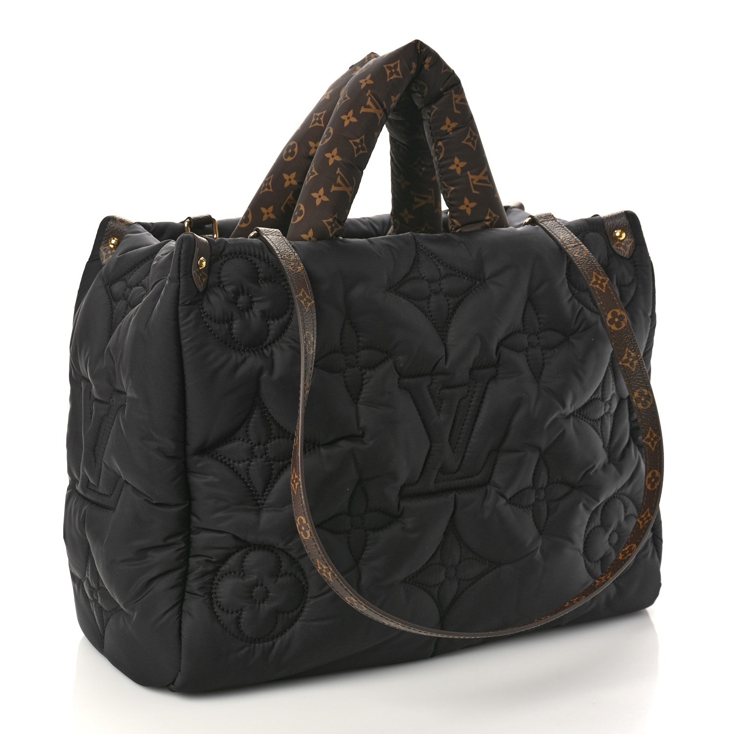Louis Vuitton Econyl Monogram Pillow Giant Onthego MM Black 3 of 9