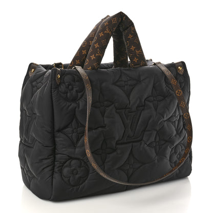 Louis Vuitton Econyl Monogram Pillow Giant Onthego MM Black 3 of 9