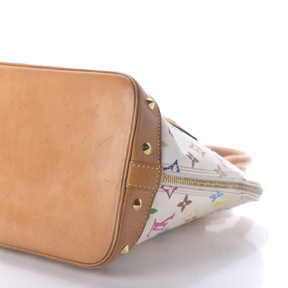 Louis Vuitton Monogram Multicolor Alma White 7 of 12