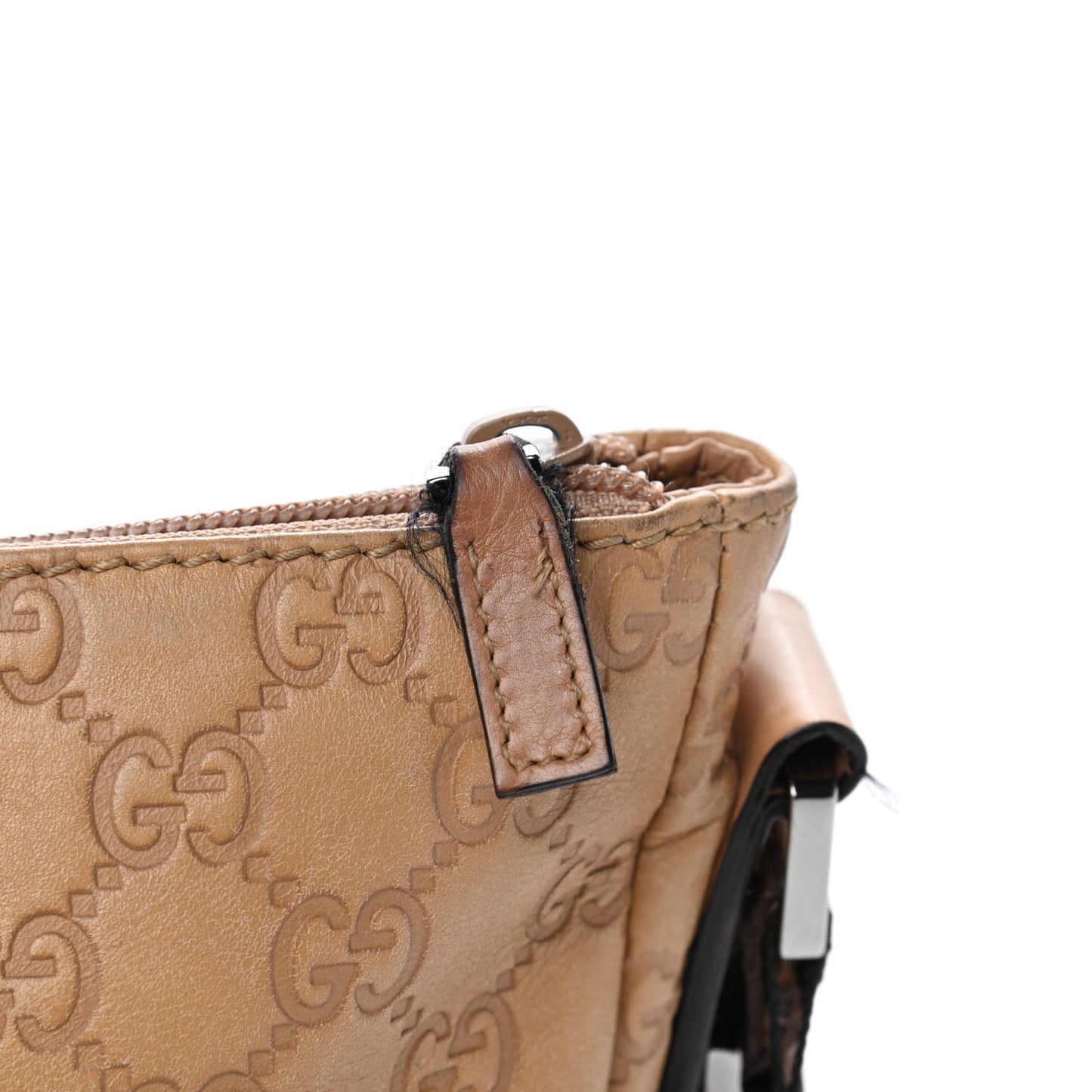 Guccissima Messenger Bag Camelia