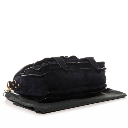Proenza Schouler Suede PS1 Medium Satchel Navy 4 of 14