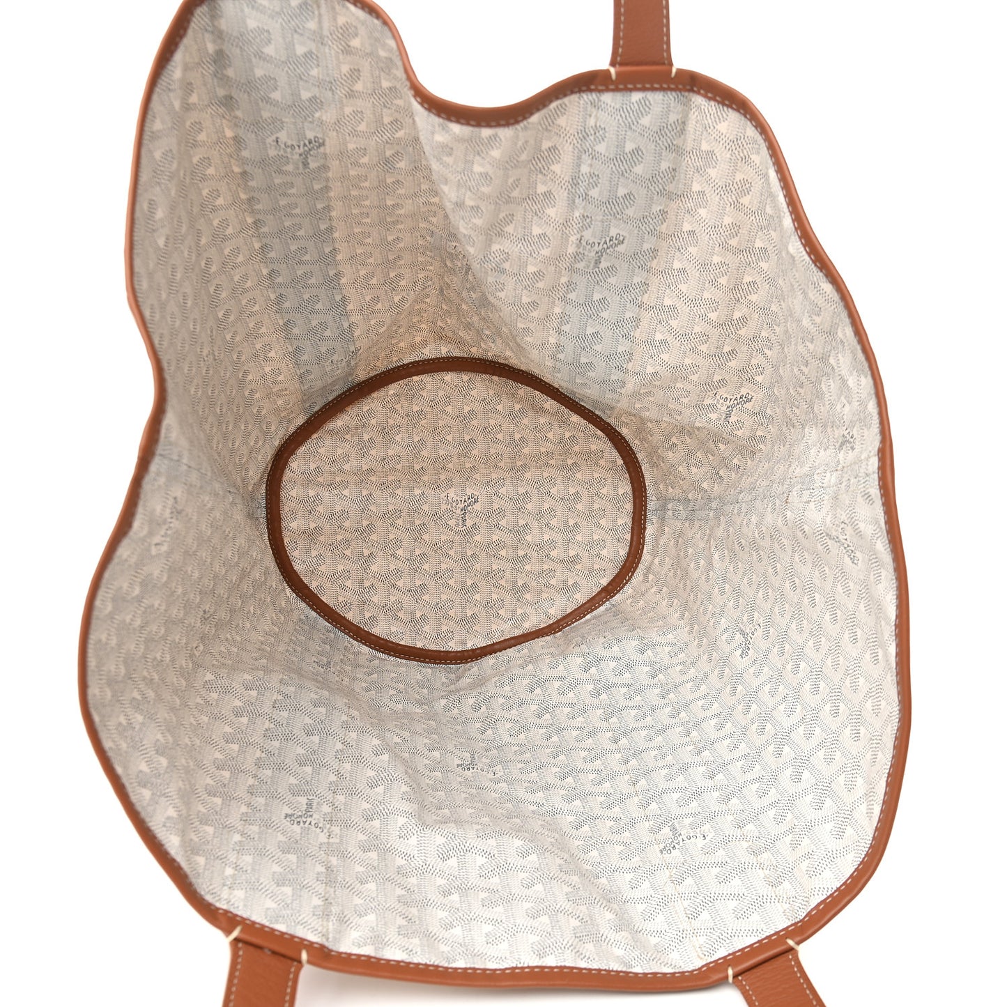 Goyardine Reversible Belharra White