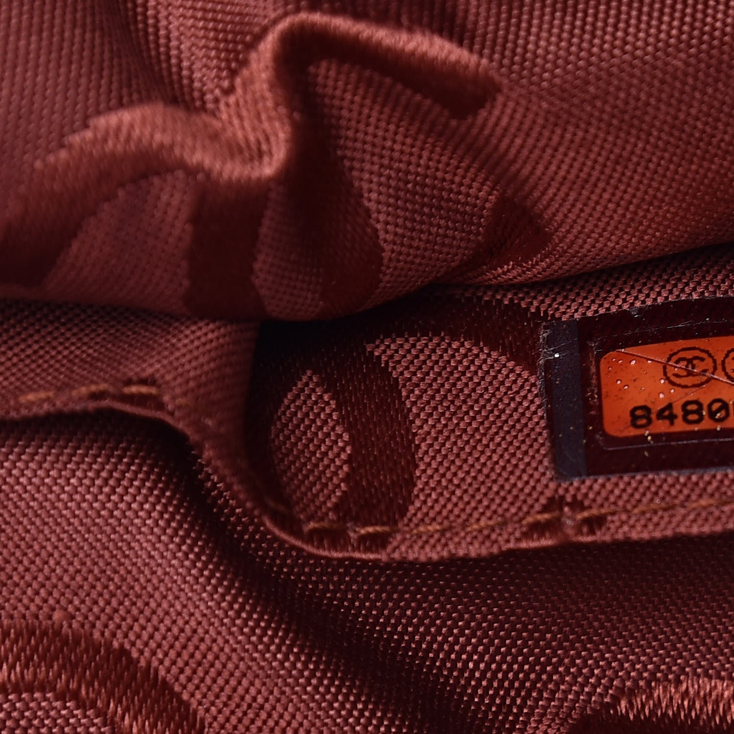 Chanel Grained Calfskin CC Drawstring Bucket Bag Red 8 of 11