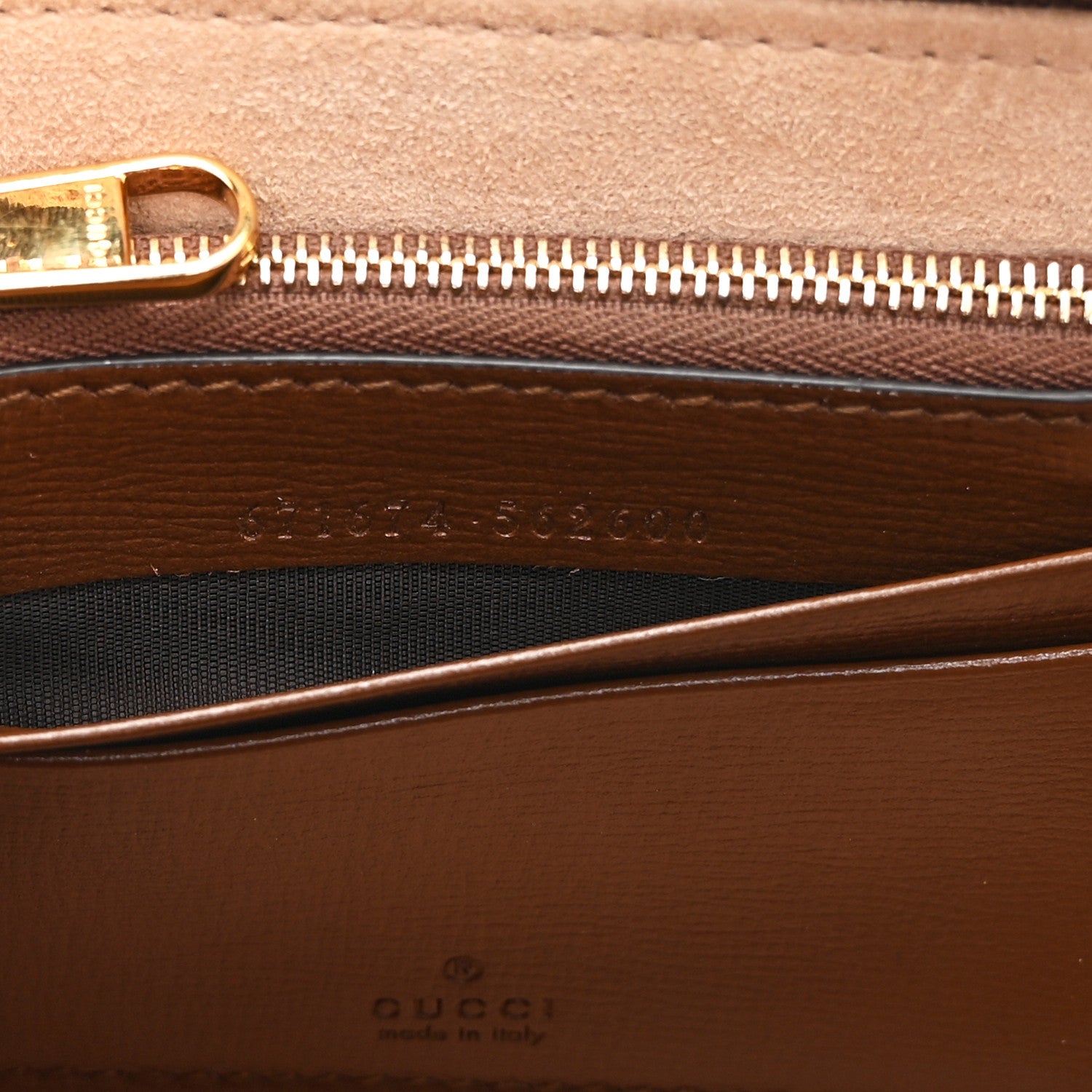 Gucci GG Supreme Monogram Azalea Calfskin Mini Retro Interlocking G Mini Shoulder Bag Beige Ebony Brown Sugar 12 of 20