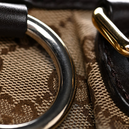 Gucci Monogram Medium Sukey Top Handle Dark Brown 25 of 28