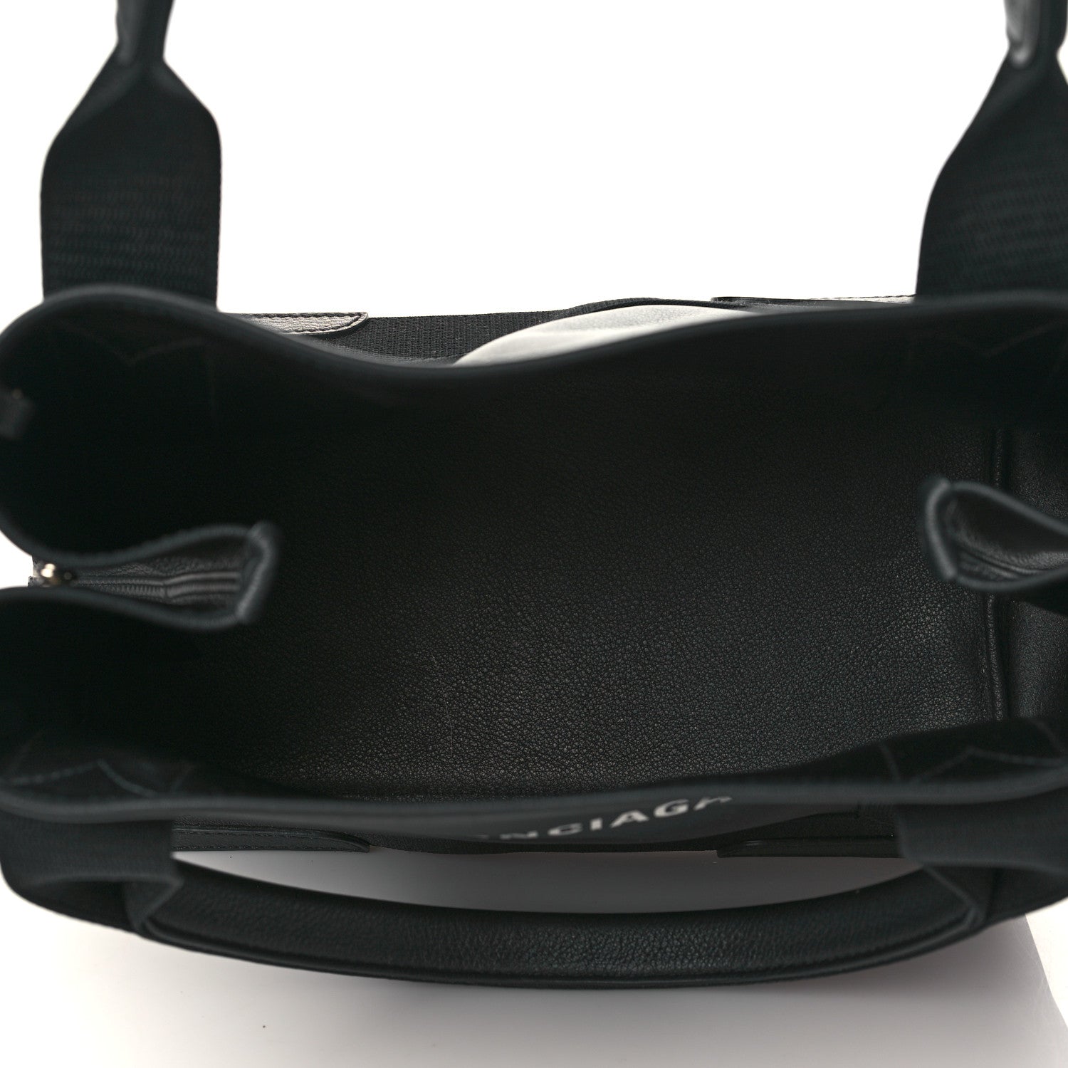 Balenciaga Calfskin S Navy Cabas Black 5 of 7