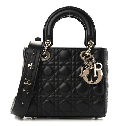 Christian Dior Lambskin Cannage Small My ABCDior Lady Dior Black 1 of 8