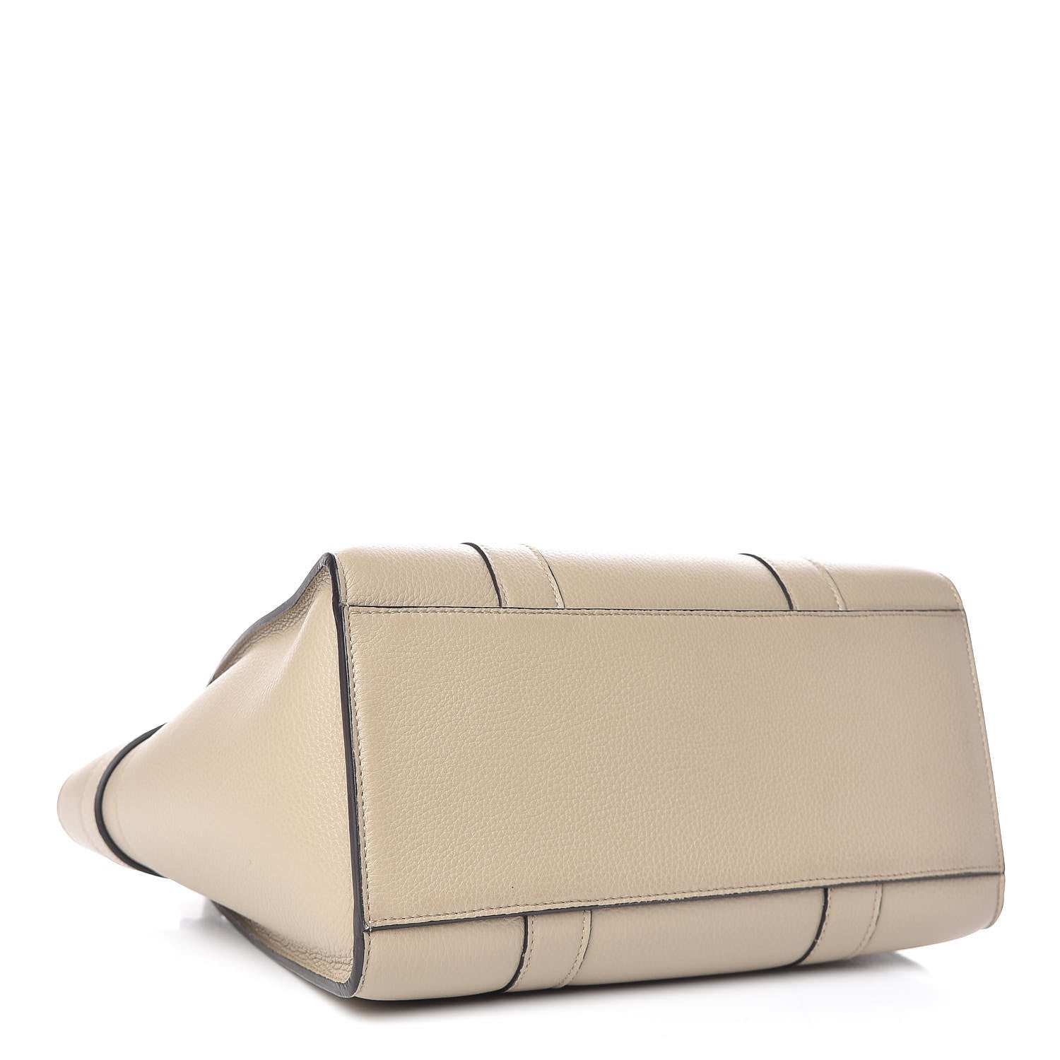 Mulberry Classic Grain Small Bayswater Zip Tote Dune 4 of 9