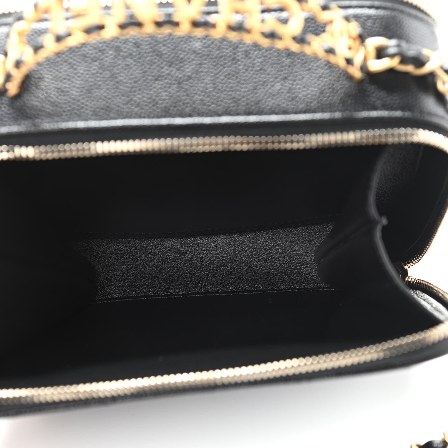 Chanel Caviar Quilted Small Pick Me Up Vanity Case Black 5 of 11