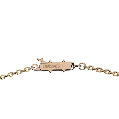 Cartier 18K Yellow Gold Diamond Hearts And Symbols Pendant Necklace 4 of 6