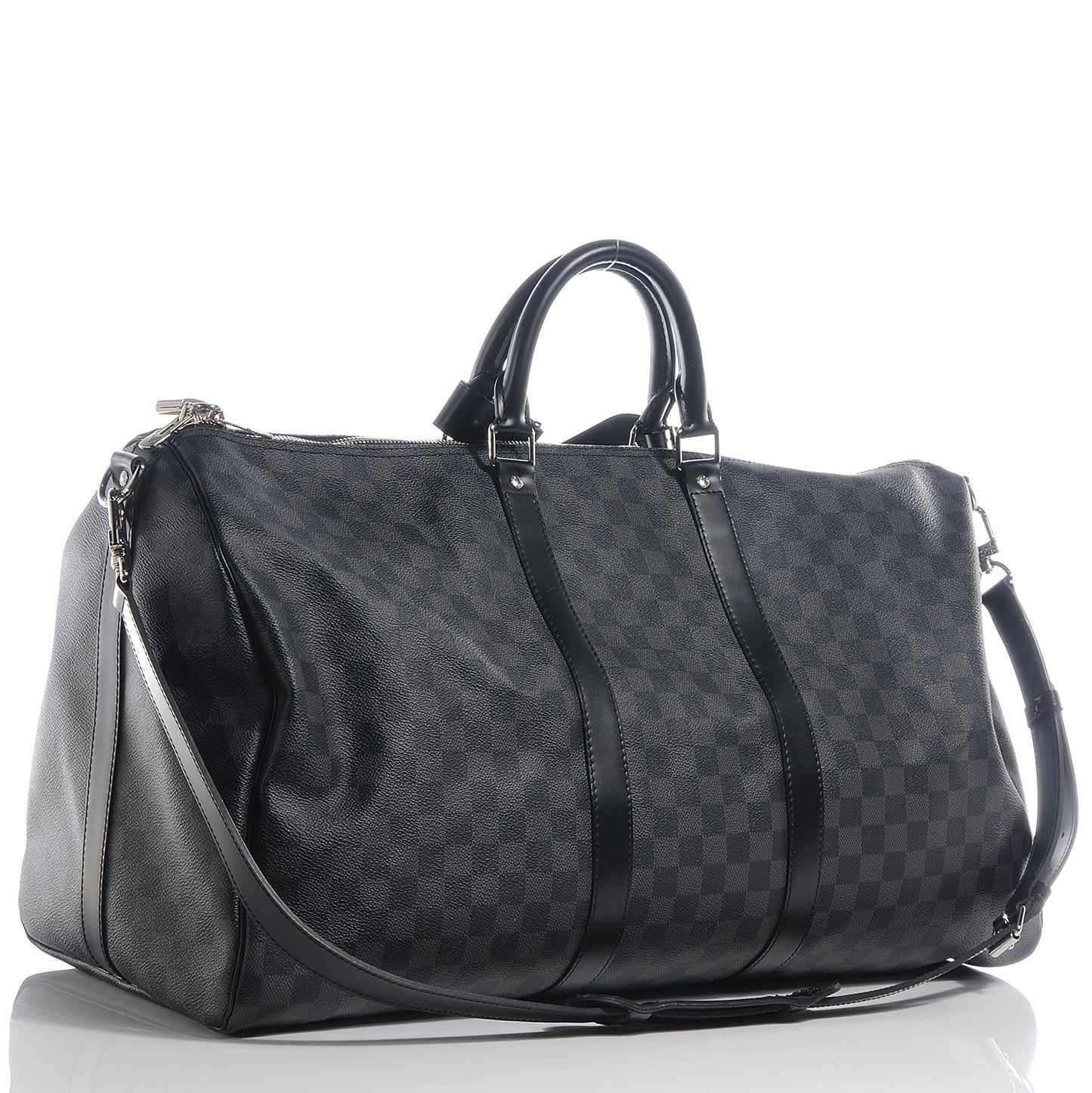 Damier Graphite Keepall Bandouliere 55
