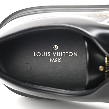 Louis Vuitton Calfskin Mens LV Beverly Hills Sneakers 10 Black 7 of 8