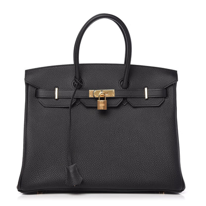Hermes Togo Birkin 35 Black 1 of 11