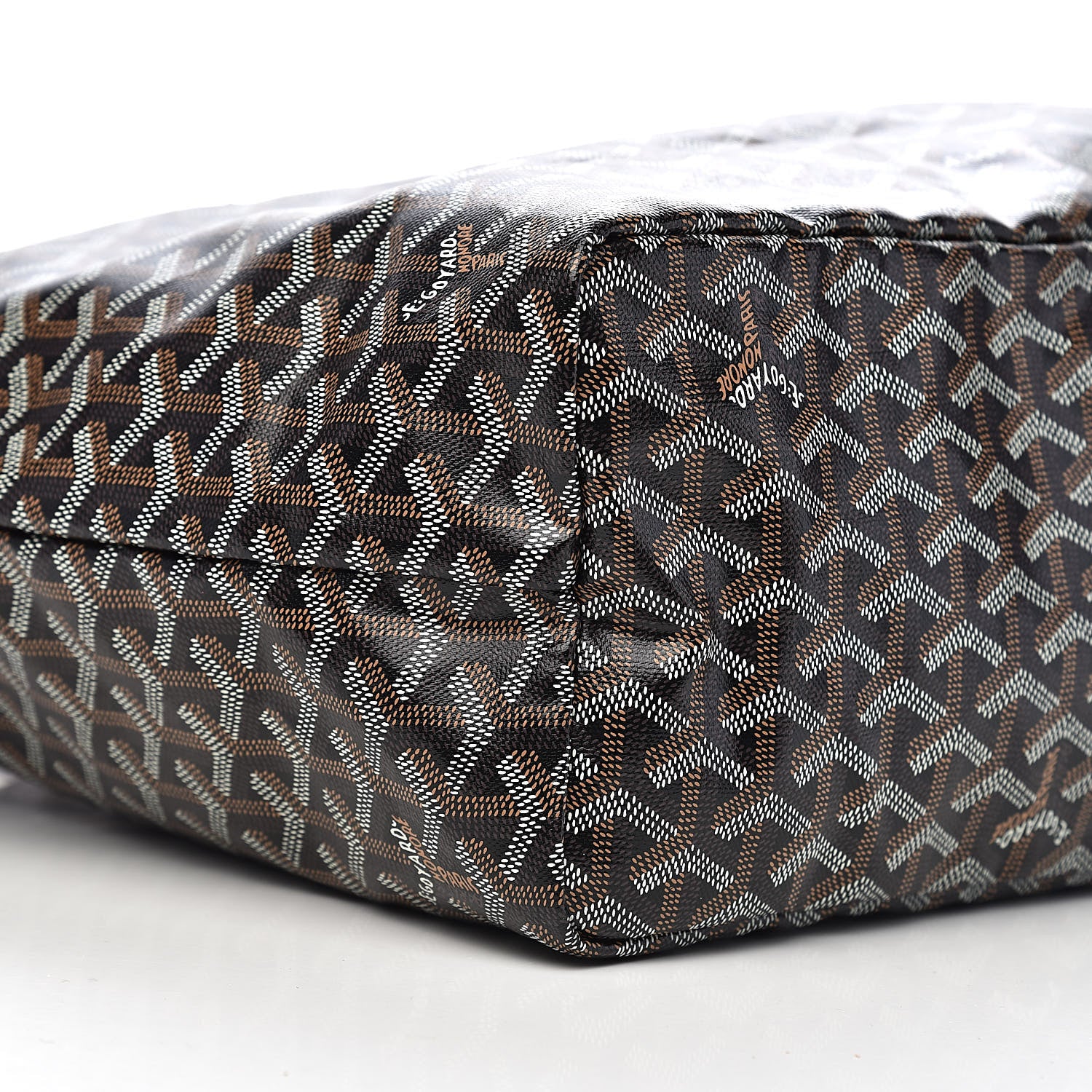 Goyard Goyardine Saint Louis PM Black Gold 9 of 11