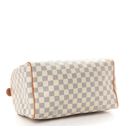 Louis Vuitton Damier Azur Speedy 35 4 of 9