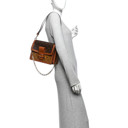 Louis Vuitton Reverse Monogram Dauphine MM 2 of 9