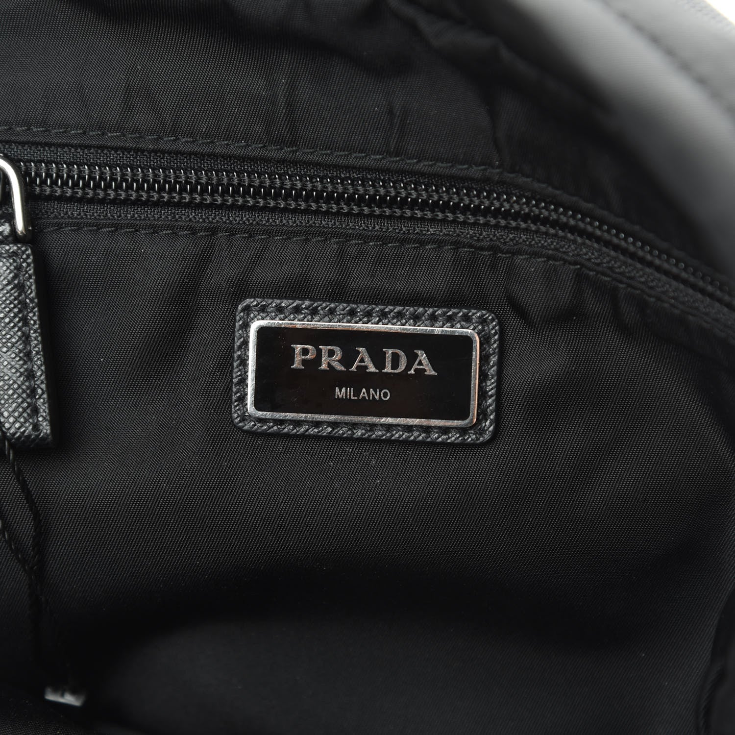Prada Tessuto Nylon Montagna Harness Bag Black 5 of 9