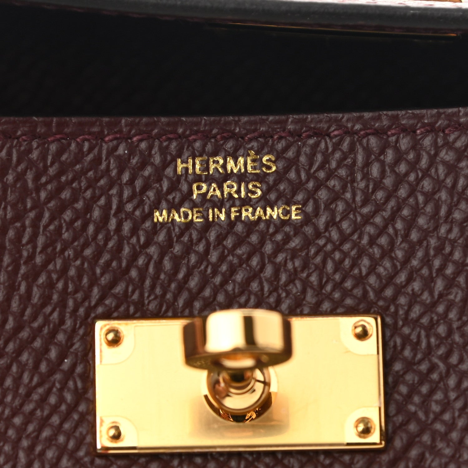 Hermes Epsom Kelly To Go Wallet Bordeaux 6 of 7