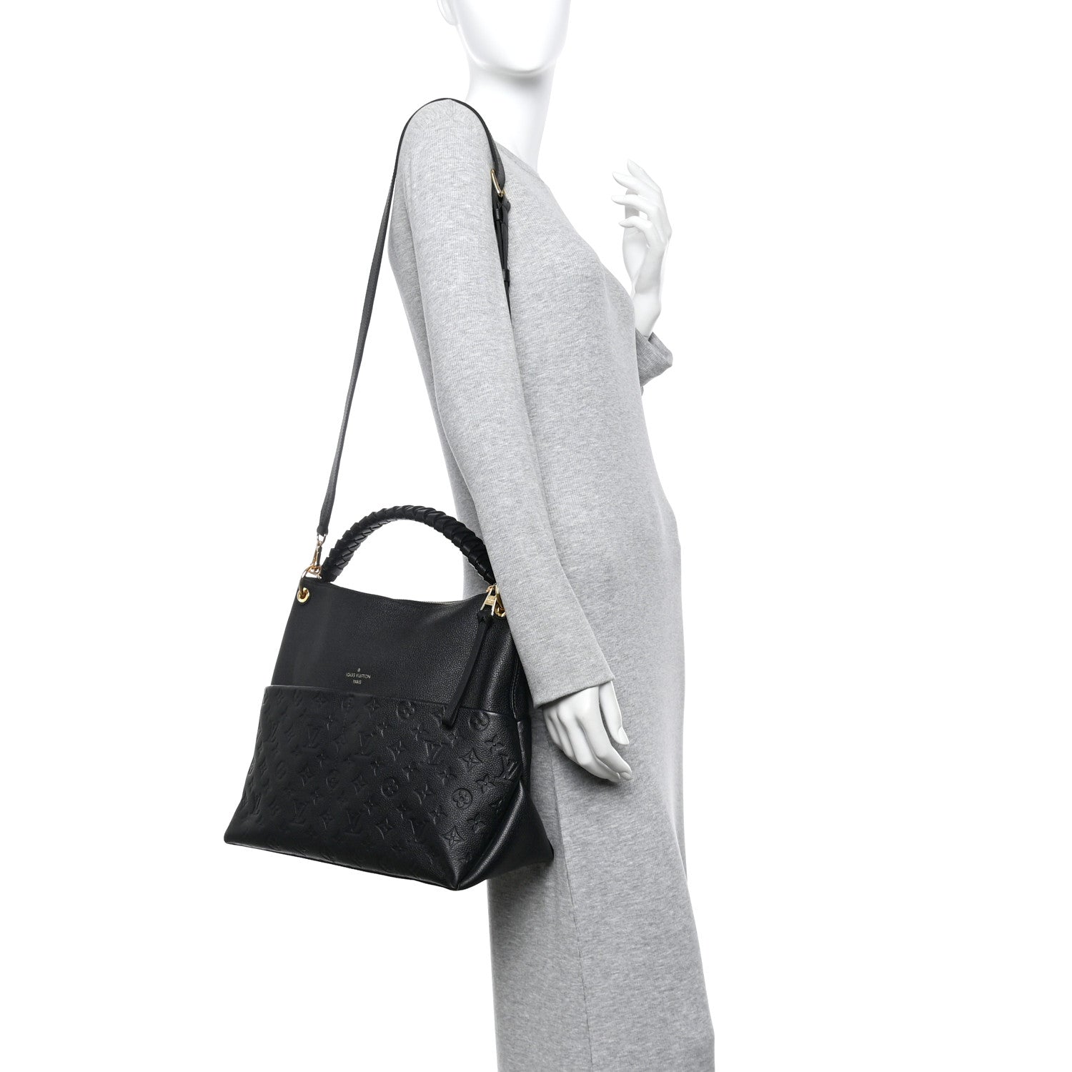 Louis Vuitton Empreinte Maida Hobo Black 2 of 9