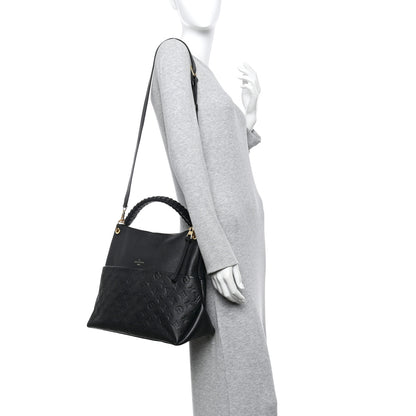 Louis Vuitton Empreinte Maida Hobo Black 2 of 9
