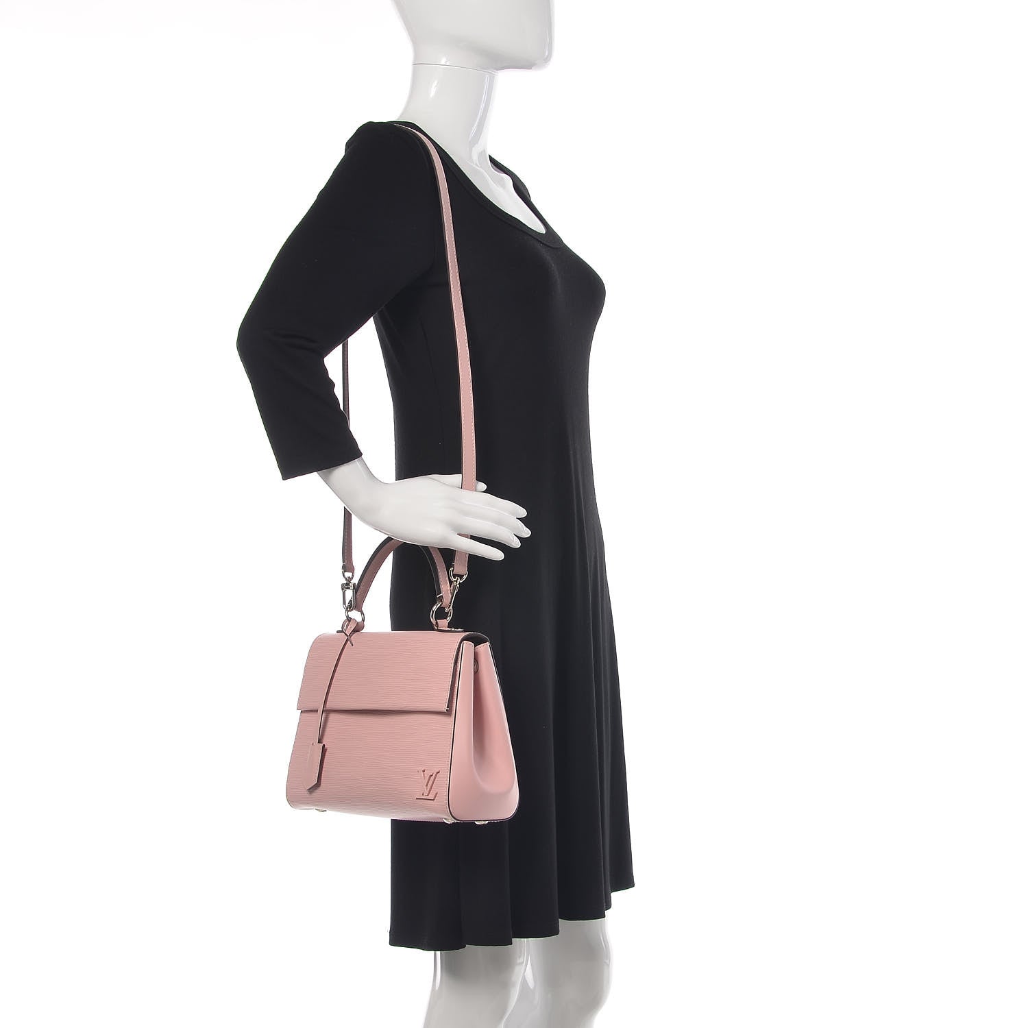 Louis Vuitton Epi Cluny BB Rose Ballerine 2 of 13