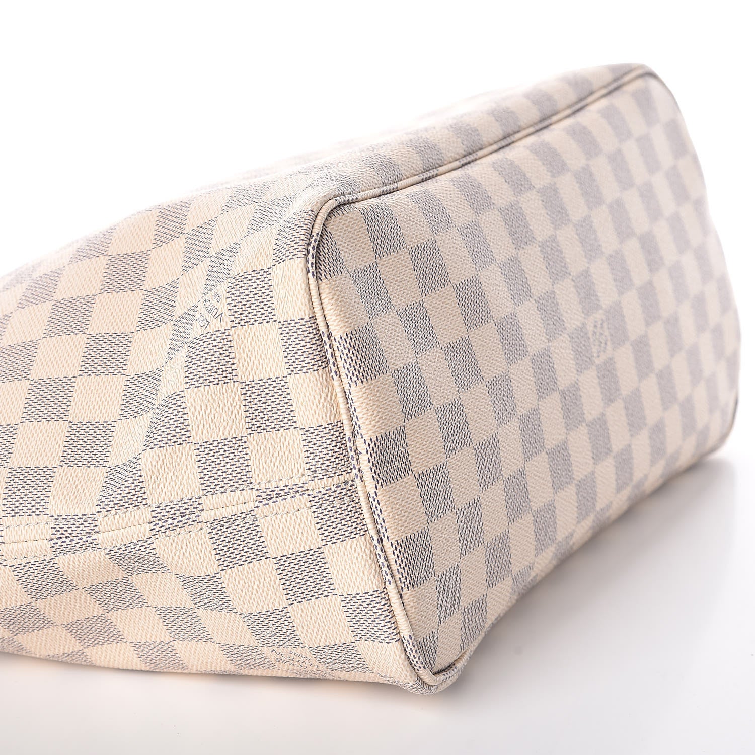Louis Vuitton Damier Azur Neo Neverfull MM Rose Ballerine 9 of 11