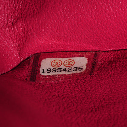 Chanel Patent Quilted Medium Double Flap Fuchsia 9 of 9