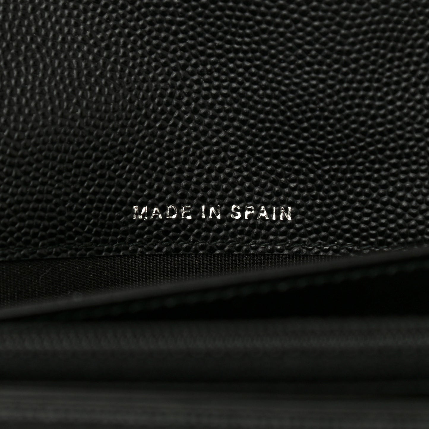 Caviar Quilted Long Boy Flap Wallet Black