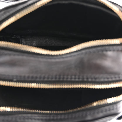 Valentino Garavani Nappa Rockstud Spike Double Zip Camera Crossbody Bag Black 5 of 14