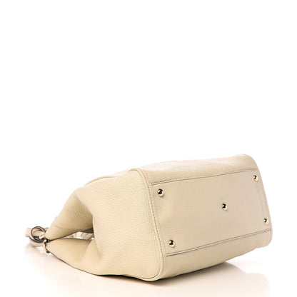 Gucci Pebbled Calfskin Medium Soho Shoulder Bag Off White 3 of 9