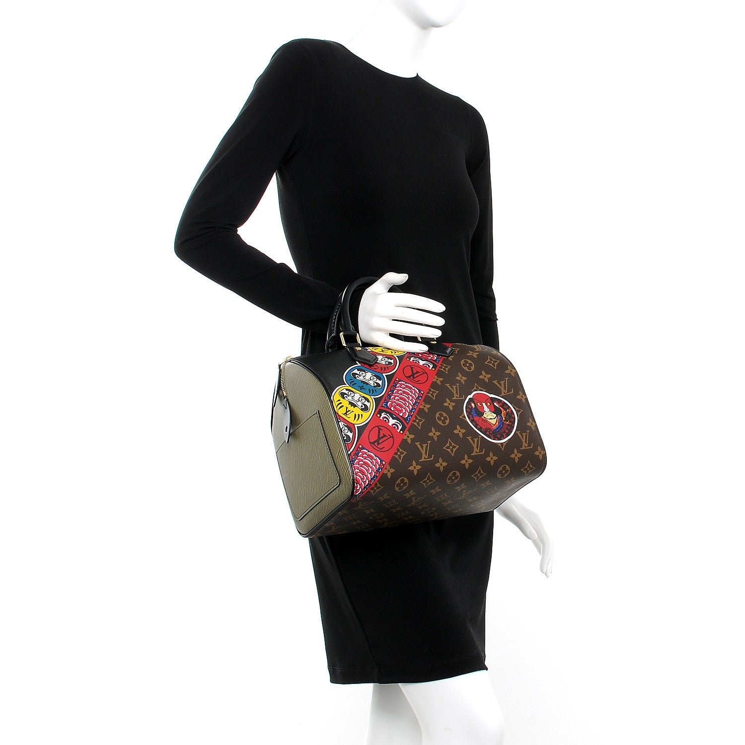 Louis Vuitton Monogram Kabuki Speedy 30 2 of 8