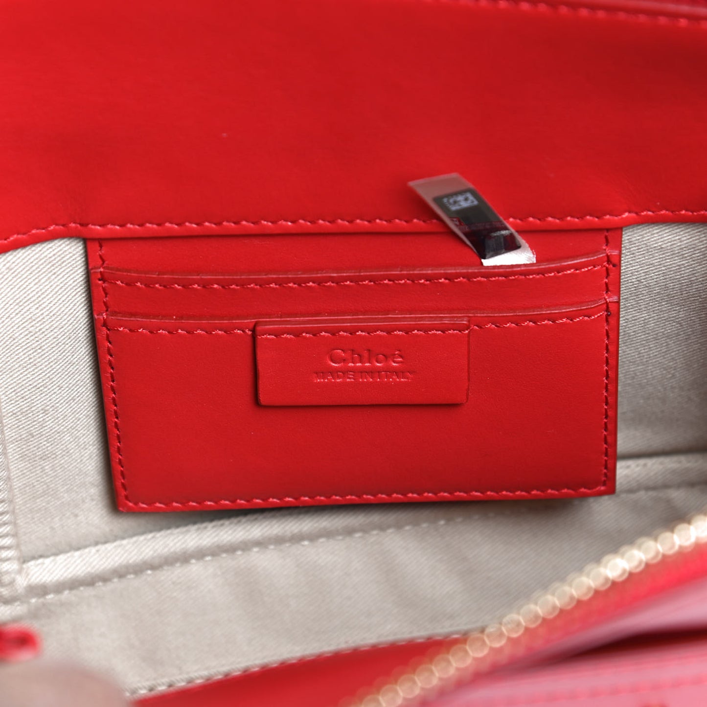 Calfskin Suede Small Roy Bag Plaid Red