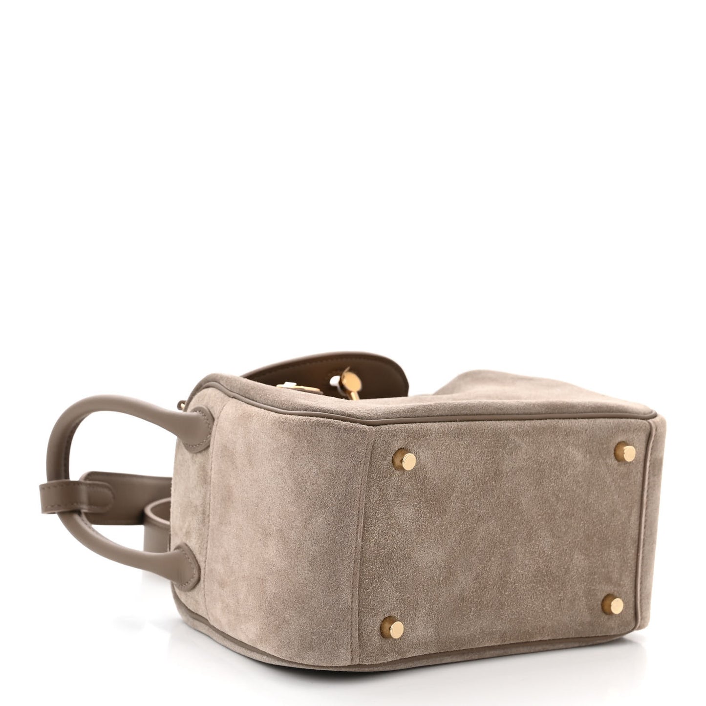 Veau Grizzly Swift Mini Lindy 20 Gris Caillou Etoupe