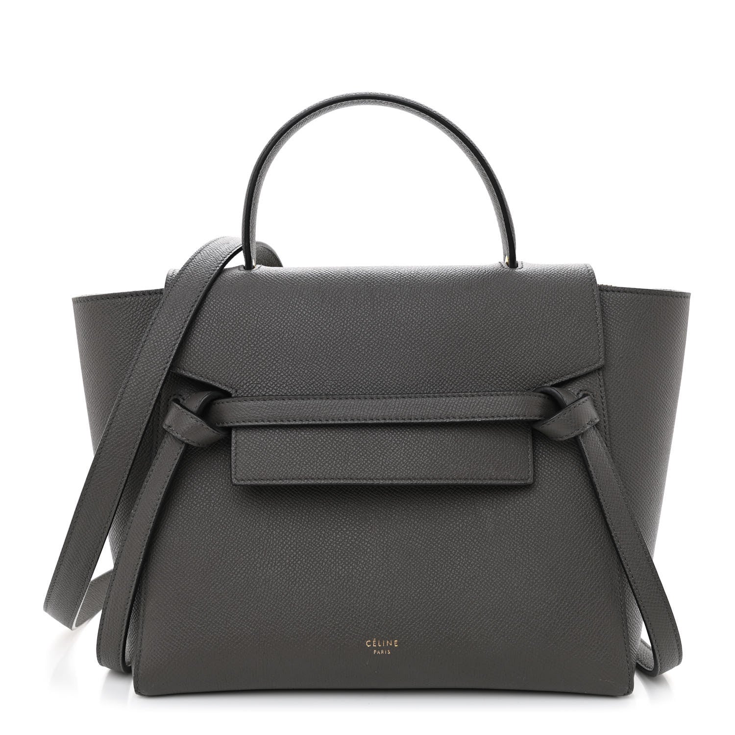 Celine Baby Grained Calfskin Micro Belt Bag Grey 1 of 8