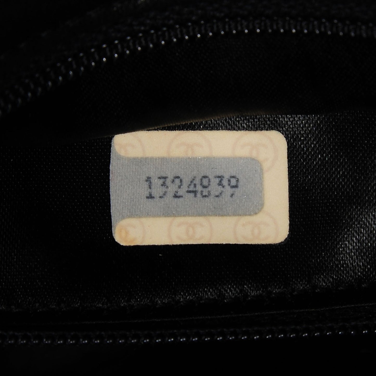 Lambskin Quilted CC Small Single Flap Black