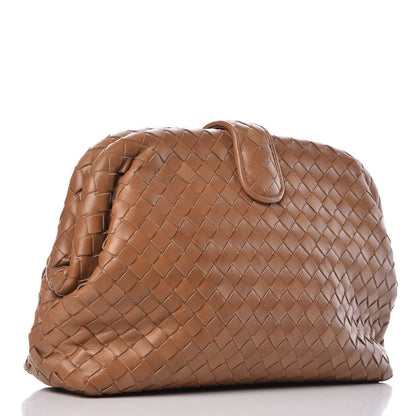 Bottega Veneta Nappa Intrecciato The Lauren 1980 Clutch Camel 4 of 8