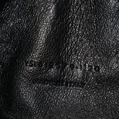 Saint Laurent Grain De Poudre Matelasse Monogram Mini Lou Camera Bag Black 7 of 10
