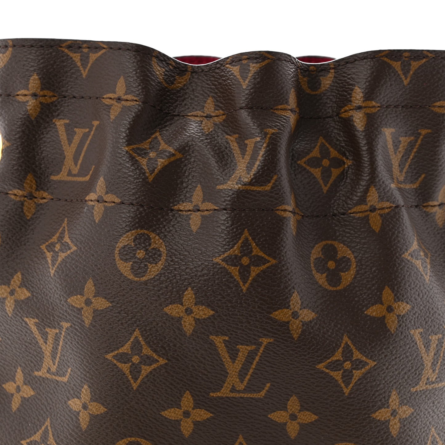 Monogram Pouch Noe Fuchsia