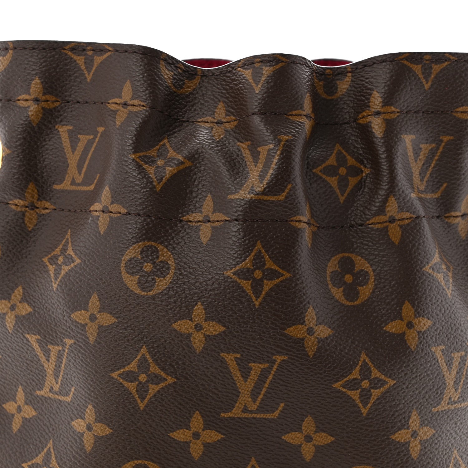 Louis Vuitton Monogram Pouch Noe Fuchsia 8 of 10