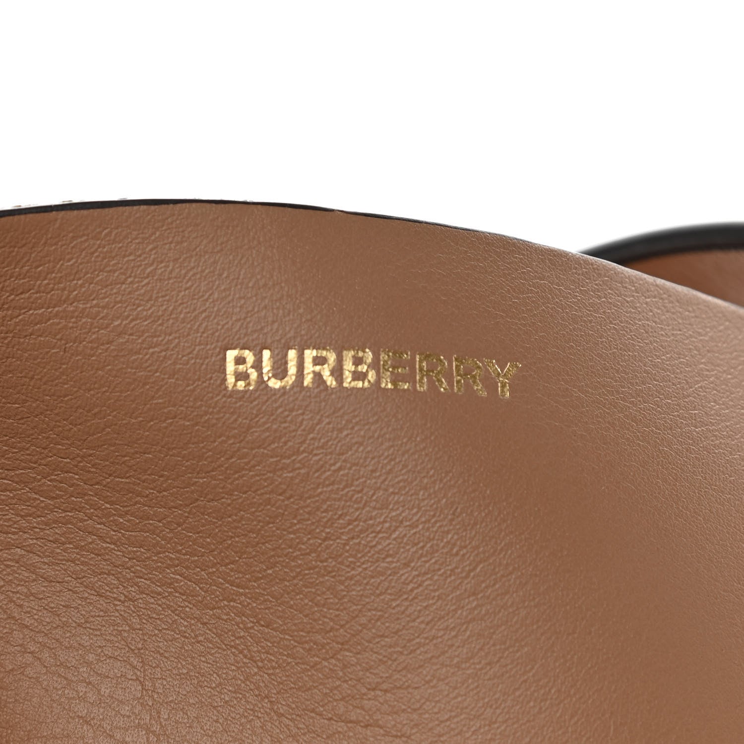 Burberry Soft Smooth Calfskin Medium Tote Camel 7 of 11