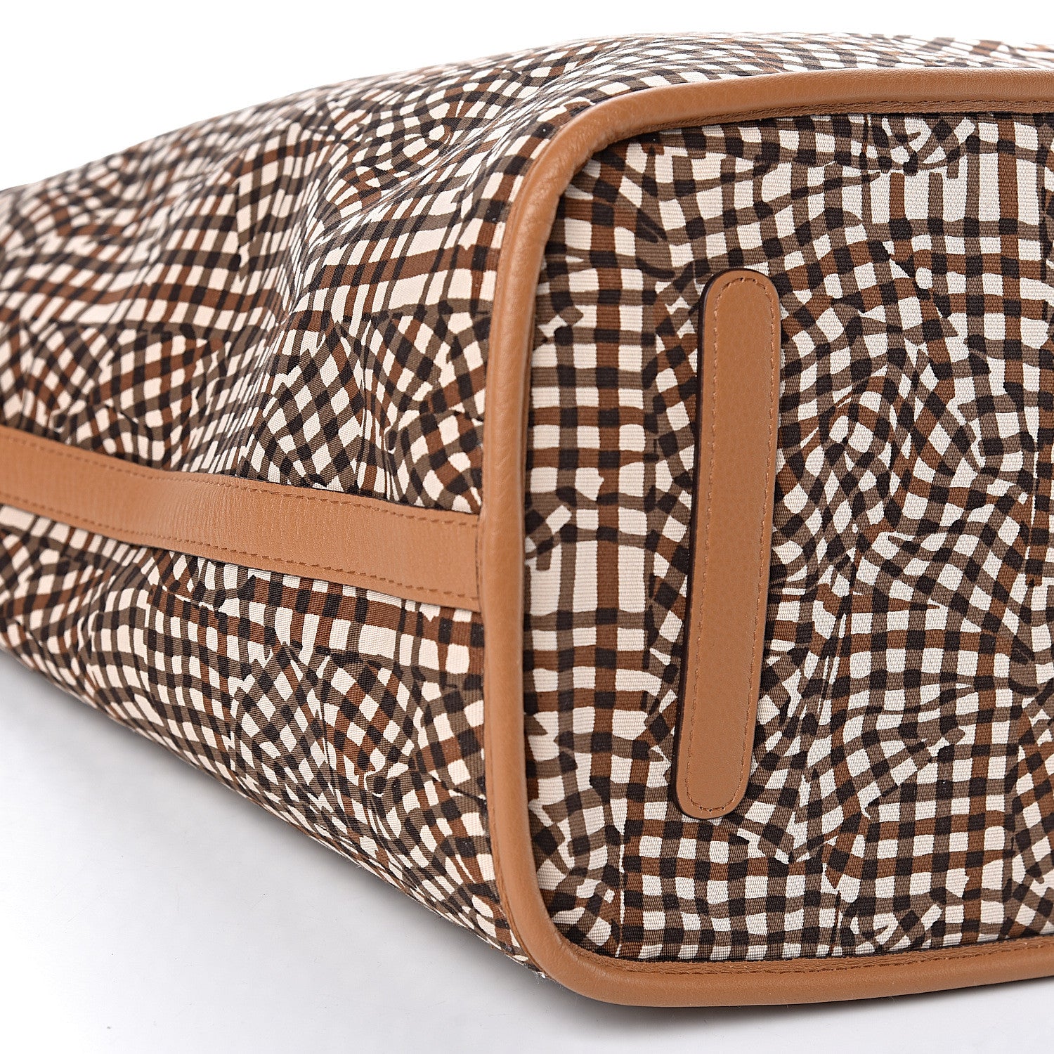 MCM Visetos Large Liz Reversible Shopper Tote Cognac 17 of 18