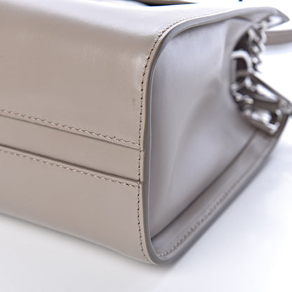 Chloe Shiny Calfskin Mini Annie Shoulder Bag Motty Grey 10 of 10