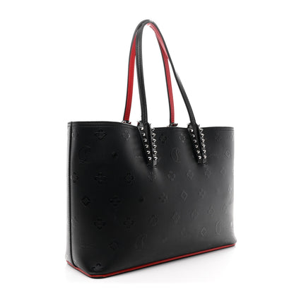 Christian Louboutin Calfskin Loubinthesky East West Cabata Tote Black 3 of 9