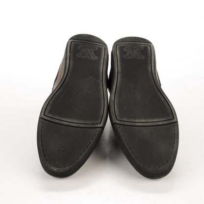 Louis Vuitton Calfskin Monogram Slalom Sneakers 9 Black 5 of 6
