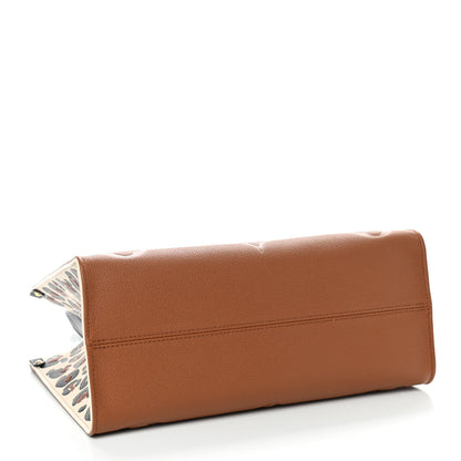 Louis Vuitton Empreinte Monogram Giant Wild At Heart Onthego MM Caramel 4 of 8