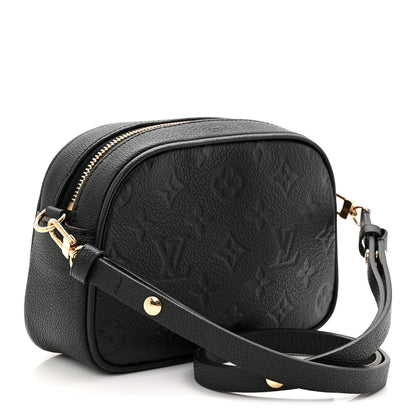 Louis Vuitton Empreinte Monogram Tiny Camera Bag Black 3 of 9