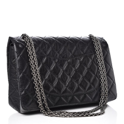 Chanel Aged Calfskin Quilted 2.55 Reissue 226 Flap Black 3 of 10