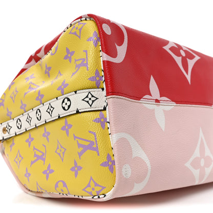 Louis Vuitton Monogram Giant Speedy Bandouliere 30 Rouge 8 of 9